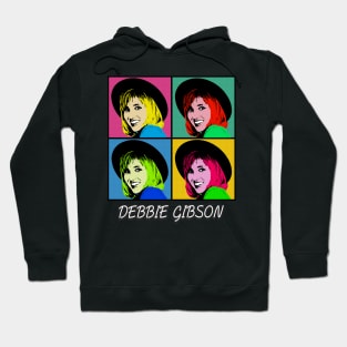 Debbie Gibson Pop Art Style Hoodie